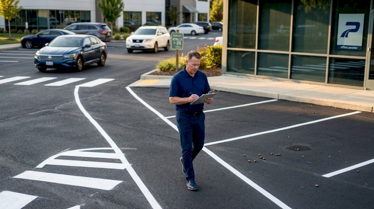 Real Benefits of Regular Striping for Your Property