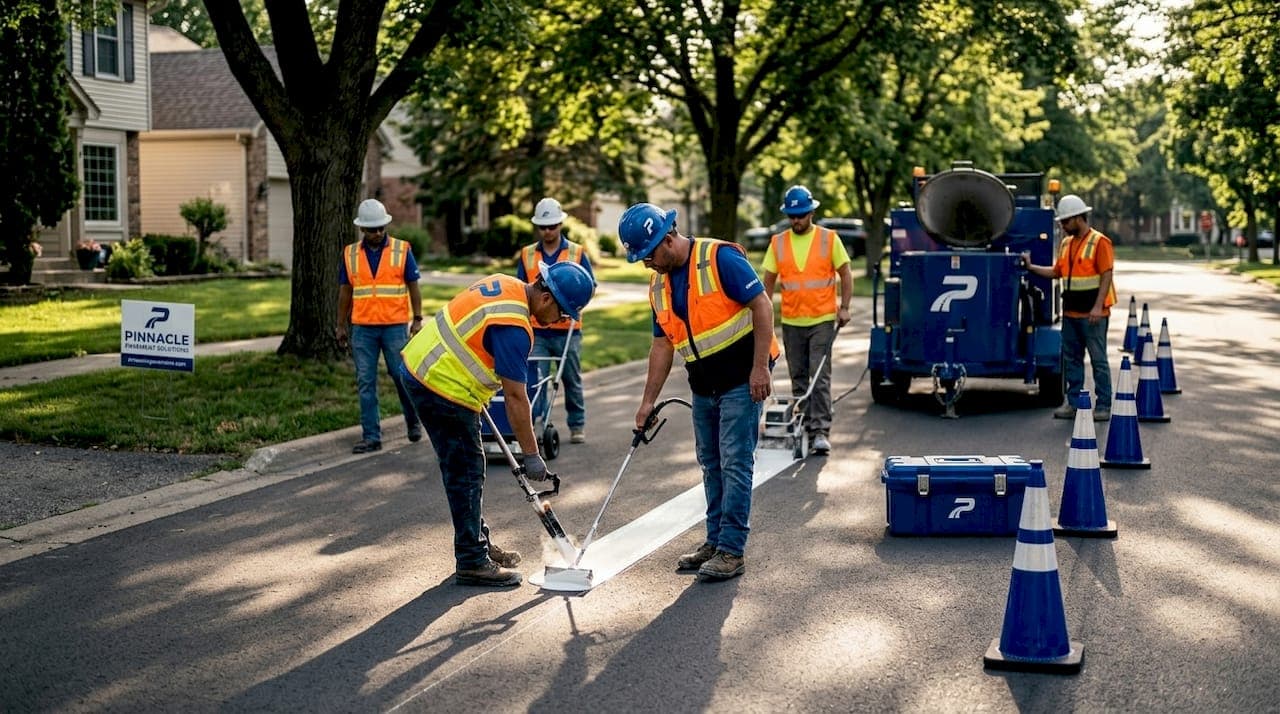 How to Install Thermoplastic Markings: A Contractor's Guide